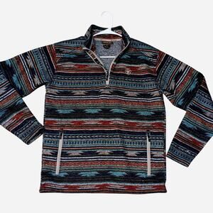 Ariat fleece quarter zip pullover